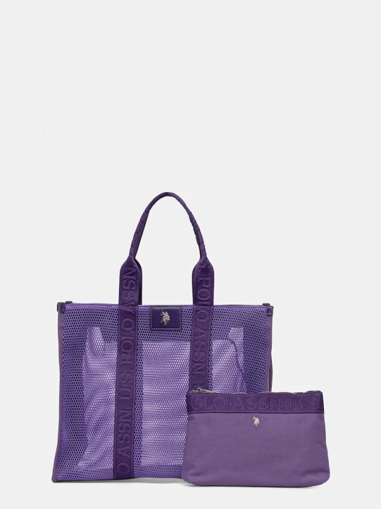 Zdjęcie produktu U.S. Polo Assn. torebka tote damska SOUTHEND fioletowy
