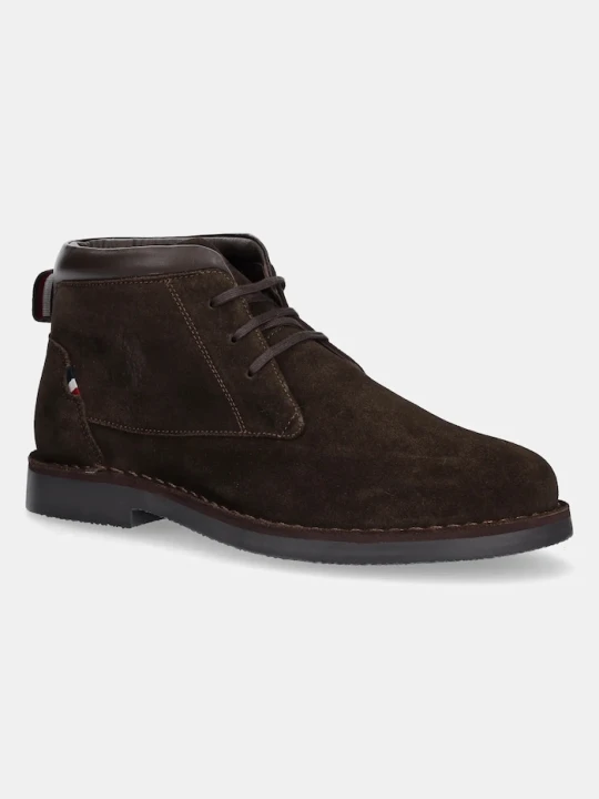 Zdjęcie produktu U.S. Polo Assn. trzewiki zamszowe MUST010 brązowy