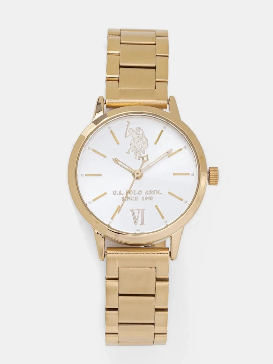 Zdjęcie produktu U.S. Polo Assn. zegarek EVELYN złoty