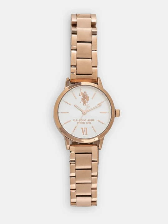Zdjęcie produktu U.S. Polo Assn. zegarek EVELYN złoty