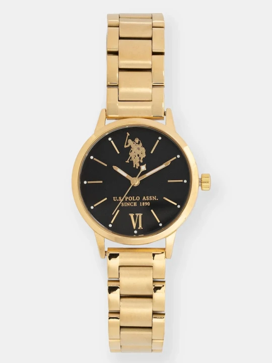 Zdjęcie produktu U.S. Polo Assn. zegarek EVELYN złoty