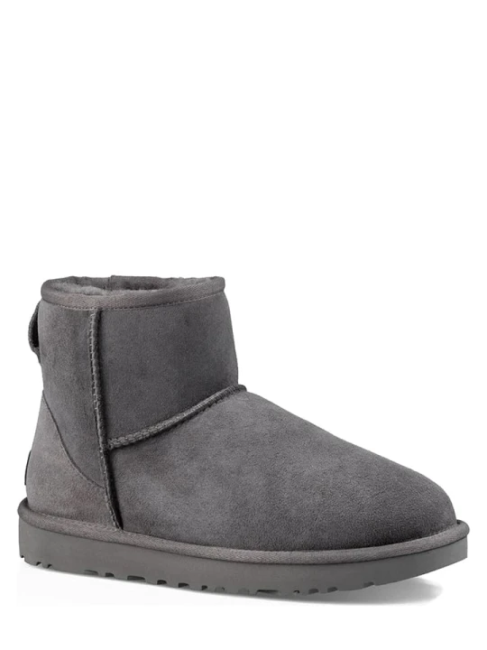 Zdjęcie produktu UGG Botki "Classic Mini II" w kolorze szarym ze skóry jagnięcej rozmiar: 38
