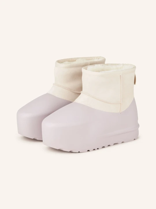 Zdjęcie produktu Ugg Botki Classic Mini Pumped weiss biały