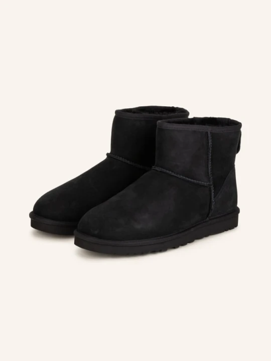 Zdjęcie produktu Ugg Botki Classic Mini schwarz CZARNY