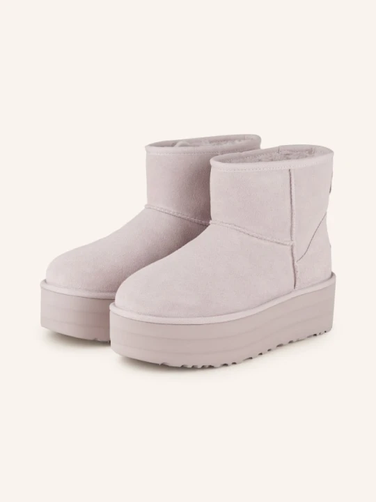 Zdjęcie produktu Ugg Botki Na Platformie Classic Mini Platform grau JASNOFIOLETOWY