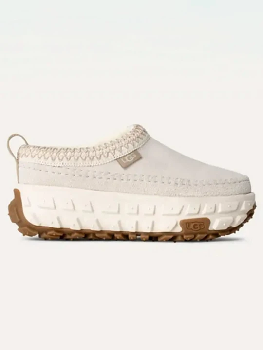 Zdjęcie produktu UGG Botki "Venture Daze" w kolorze kremowym z wełny owczej rozmiar: 36