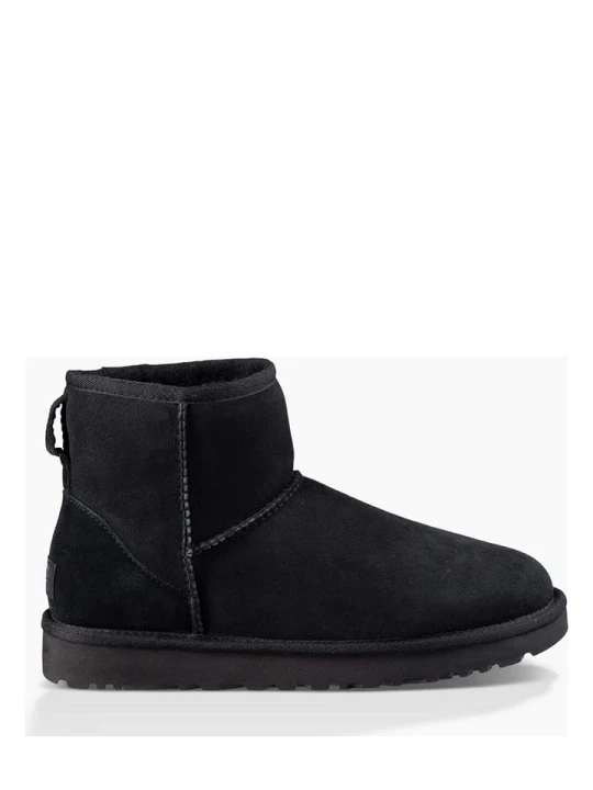 Zdjęcie produktu UGG Botki zimowe "Classic Mini II" w kolorze czarnym z wełny jagnięcej rozmiar: 41