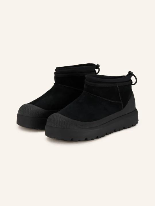 Zdjęcie produktu Ugg Buty Płaskie Classic Ultra Mini Weather Hybrid schwarz CZARNY