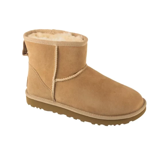 Zdjęcie produktu UGG Classic Mini II 1016222-SAN, Damskie, Brązowe, buty zimowe, skóra zamszowa, rozmiar: 39