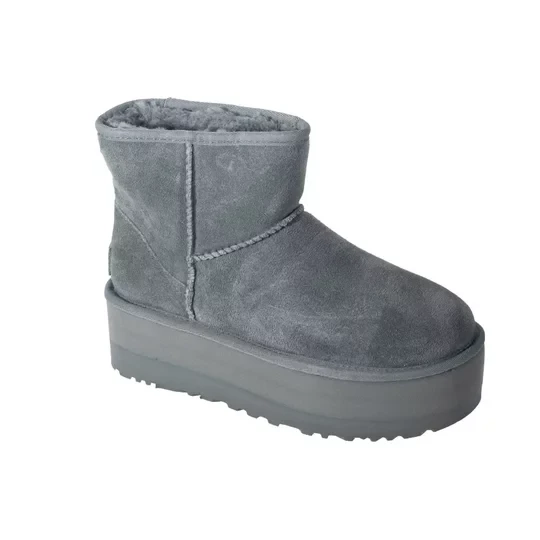 Zdjęcie produktu UGG Classic Mini Platform 1134991-RNS, Damskie, Czarne, buty zimowe, skóra zamszowa, rozmiar: 39