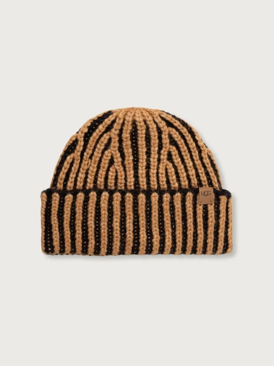 Zdjęcie produktu UGG czapka beanie damska z dodatkiem wełny czarny