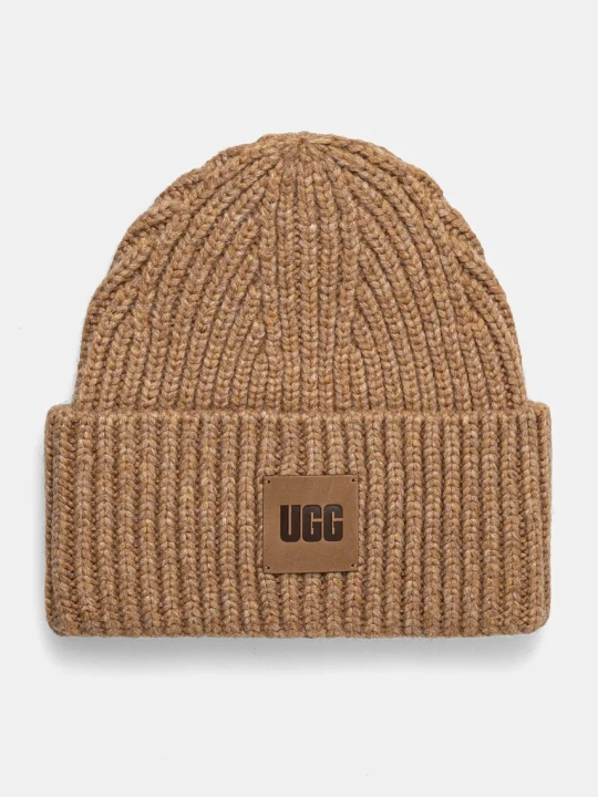 Zdjęcie produktu UGG czapka beanie z dodatkiem wełny damska