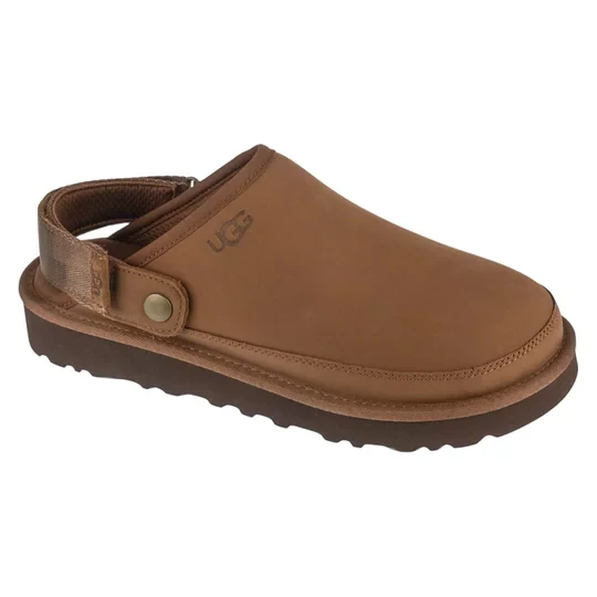 Zdjęcie produktu UGG Goldencoast Clog II 1178670-DKC, Męskie, Brązowe, klapki, skóra zamszowa, rozmiar: 42