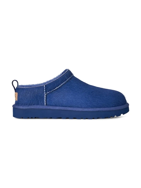 Zdjęcie produktu UGG kapcie damskie skórzane W Classic Micro Calf Hair niebieski