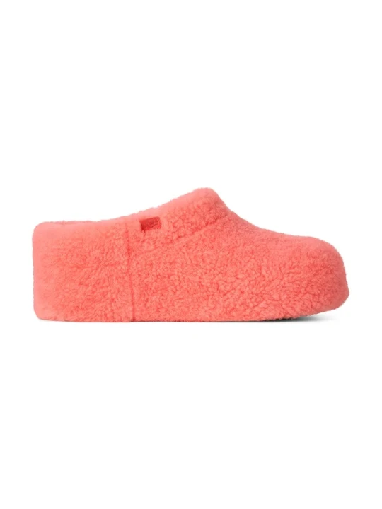 Zdjęcie produktu UGG kapcie damskie W Enwrap Fluffed Clog pomarańczowy