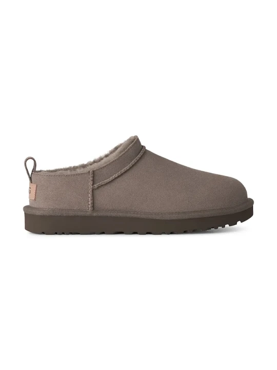 Zdjęcie produktu UGG kapcie damskie zamszowe W Classic Micro brązowy