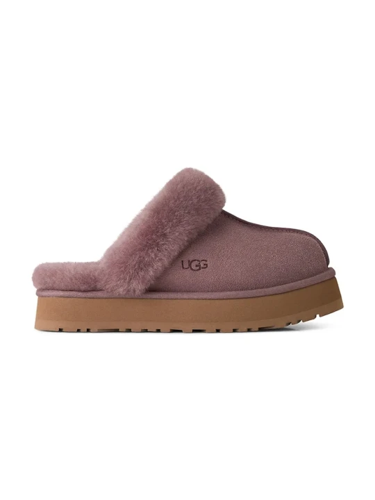 Zdjęcie produktu UGG kapcie damskie zamszowe W Disquette brązowy