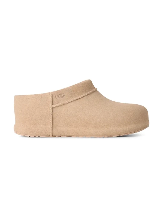 Zdjęcie produktu UGG kapcie damskie zamszowe W Enwrap Clog beżowy