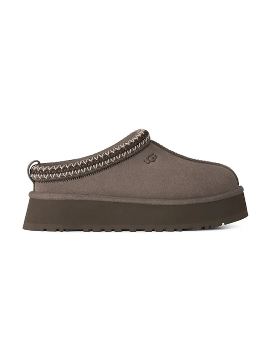 Zdjęcie produktu UGG kapcie damskie zamszowe W Tazz II brązowy