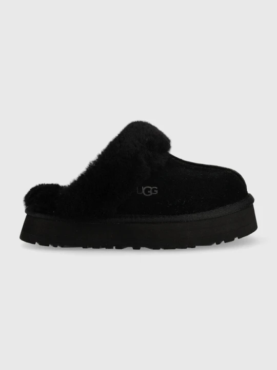 Zdjęcie produktu UGG kapcie skórzane Disquette czarny