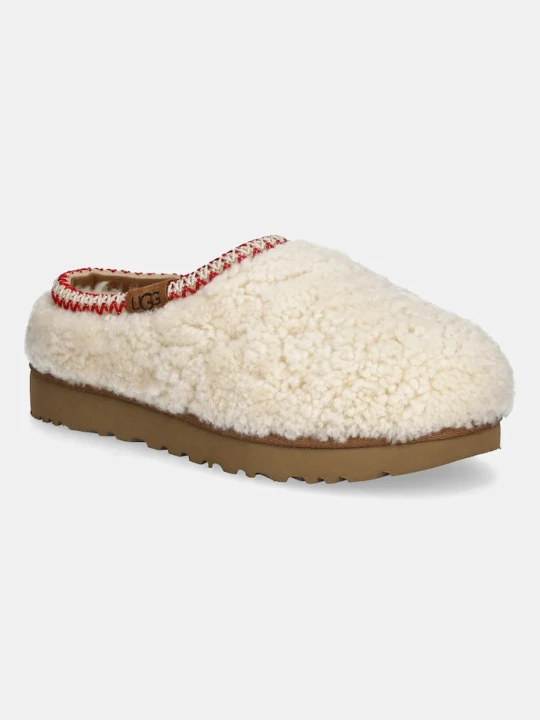 Zdjęcie produktu UGG kapcie Tasman Maxi Curly beżowy