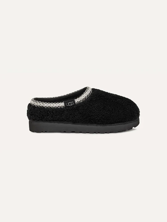 Zdjęcie produktu UGG Kapcie "Tasman Maxi Curly" w kolorze czarnym rozmiar: 37