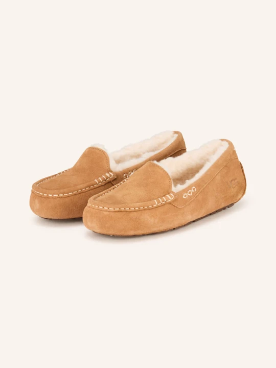 Zdjęcie produktu Ugg Kapcie W Ansley braun JASNOBRĄZOWY