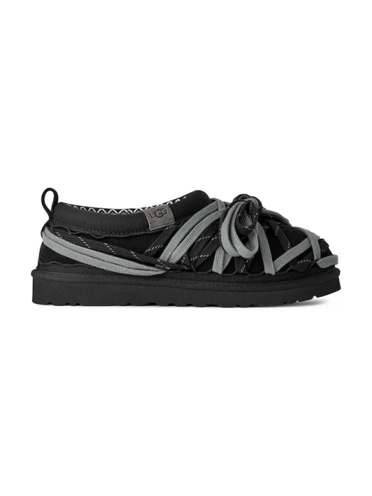 Zdjęcie produktu UGG kapcie zamszowe M Tasman Lace czarny