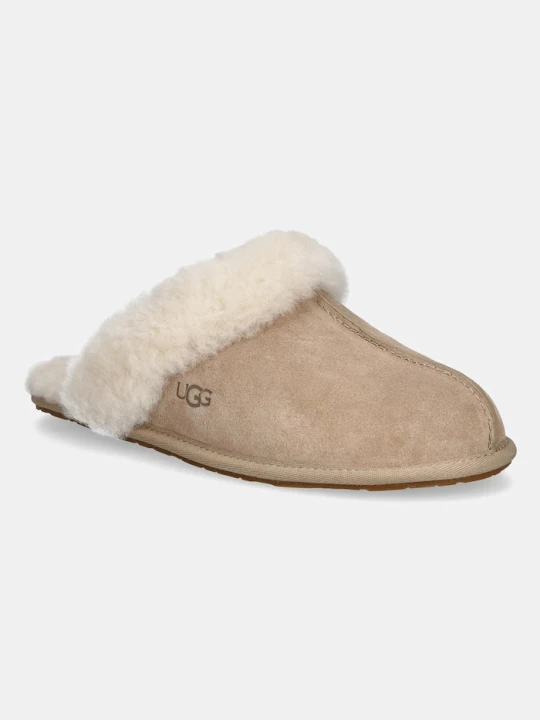Zdjęcie produktu UGG kapcie zamszowe Scuffette II beżowy