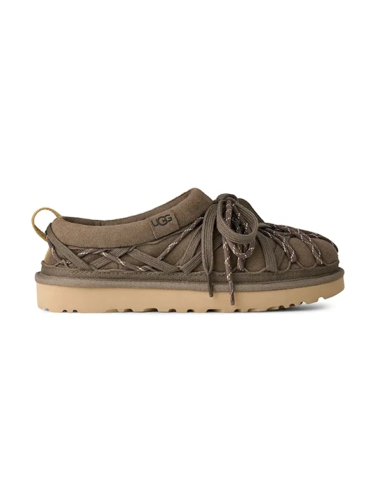 Zdjęcie produktu UGG kapcie zamszowe W Tasman Lace brązowy