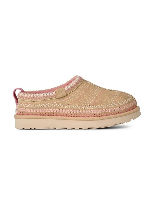 Zdjęcie produktu UGG kapcie zamszowe W Tasman Meadow beżowy