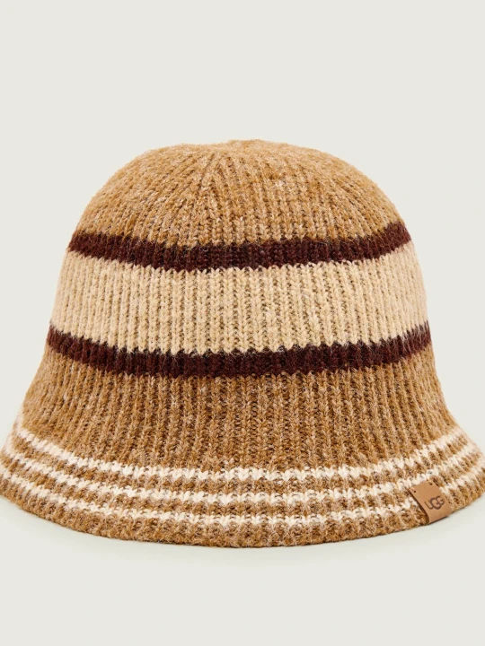 Zdjęcie produktu UGG Kapelusz W BRUSHED | z dodatkiem wełny beżowy