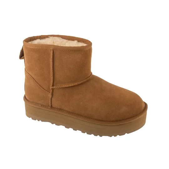 Zdjęcie produktu UGG Kids Classic Mini Platform 1143700K-CHE, Dla dzieci, Brązowe, buty zimowe, skóra zamszowa, rozmiar: 33, 5