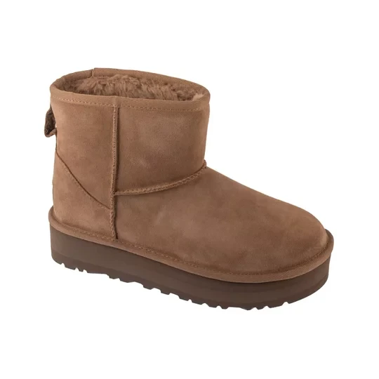 Zdjęcie produktu UGG Kids Classic Mini Platform 1143700K-RYK, Dla dzieci, Brązowe, buty zimowe, skóra zamszowa, rozmiar: 33, 5