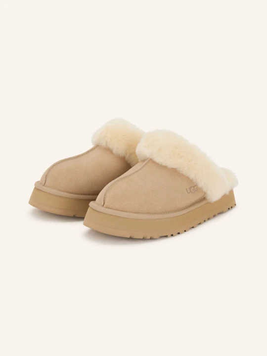 Zdjęcie produktu Ugg Klapki Disquette beige JASNOBRĄZOWY