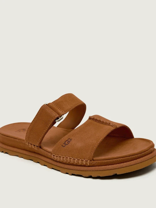 Zdjęcie produktu UGG Klapki GOLDENGAZE | zamsz beżowy