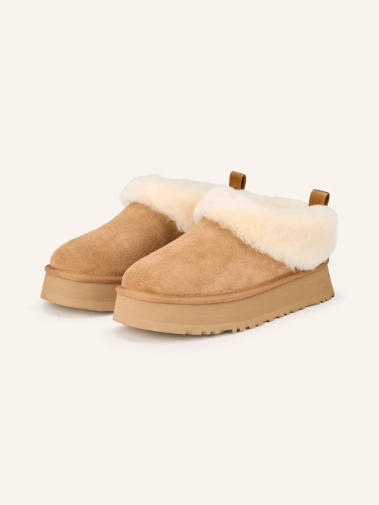 Zdjęcie produktu Ugg Klapki Mules Na Platformie Tazzelle braun JASNOBRĄZOWY