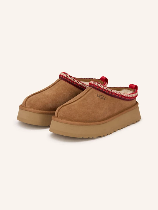 Zdjęcie produktu Ugg Klapki Na Platformie Tazz braun BEŻOWY