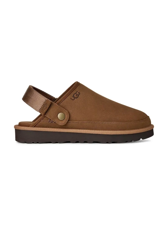 Zdjęcie produktu UGG klapki nubukowe M Goldencoast Clog II Nubuck brązowy