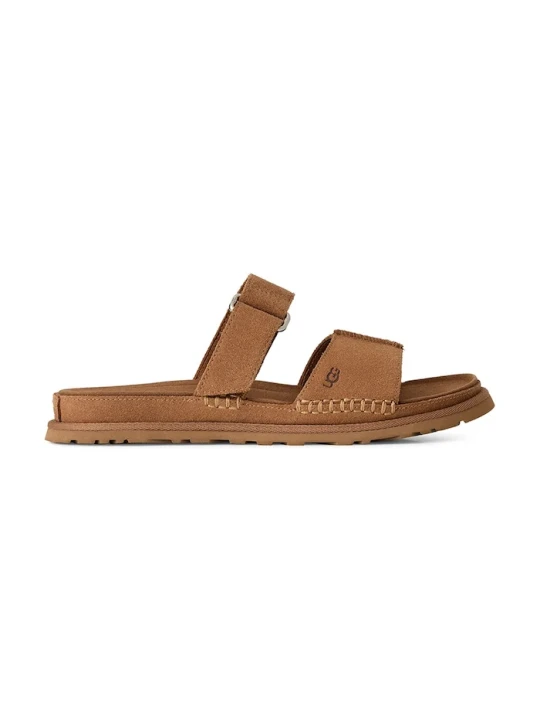 Zdjęcie produktu UGG klapki zamszowe W Goldengaze Slide brązowy