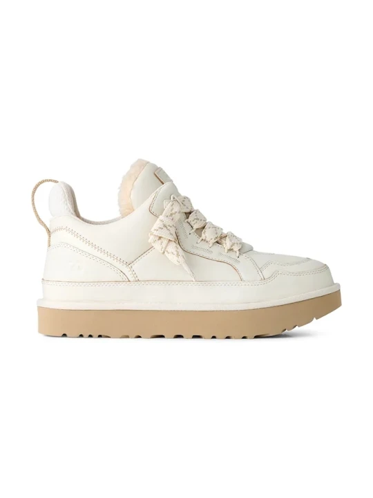 Zdjęcie produktu UGG M Lowmel Contrast sneakersy męskie skórzane biały