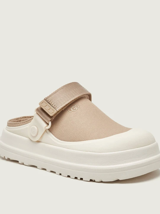 Zdjęcie produktu UGG Mule 2w1 W GOLDENGLOW CANVAS CLOG beżowy