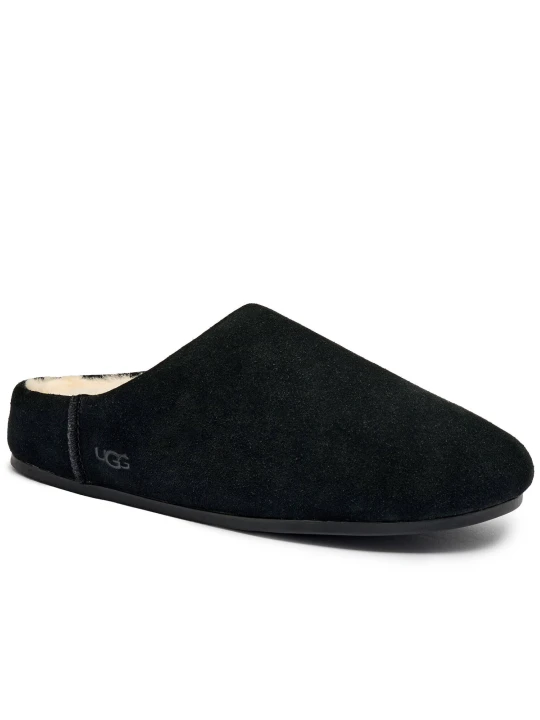 Zdjęcie produktu UGG Mule ELEA | z dodatkiem wełny | zamsz czarny