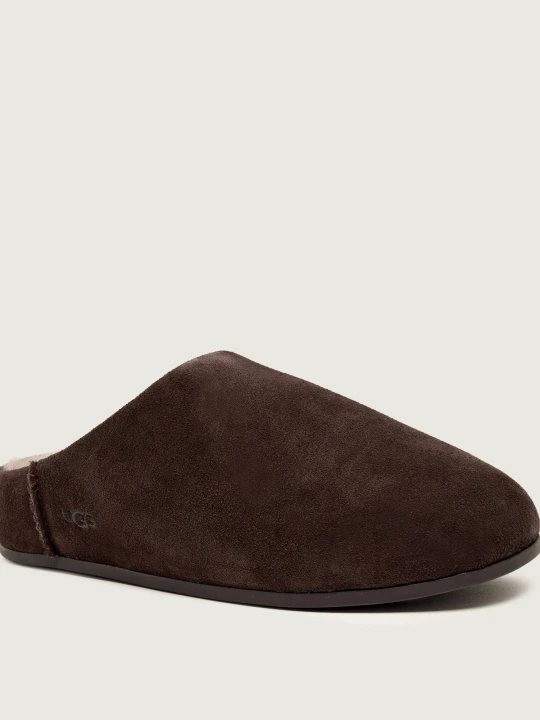Zdjęcie produktu UGG Mule ELEA | z dodatkiem wełny | zamsz brązowy