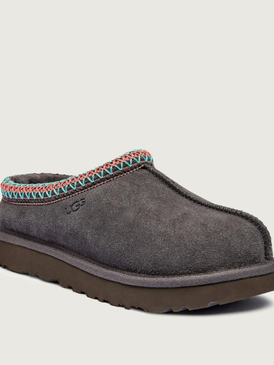 Zdjęcie produktu UGG Mule W TASMAN II | z dodatkiem wełny | zamsz grafitowy