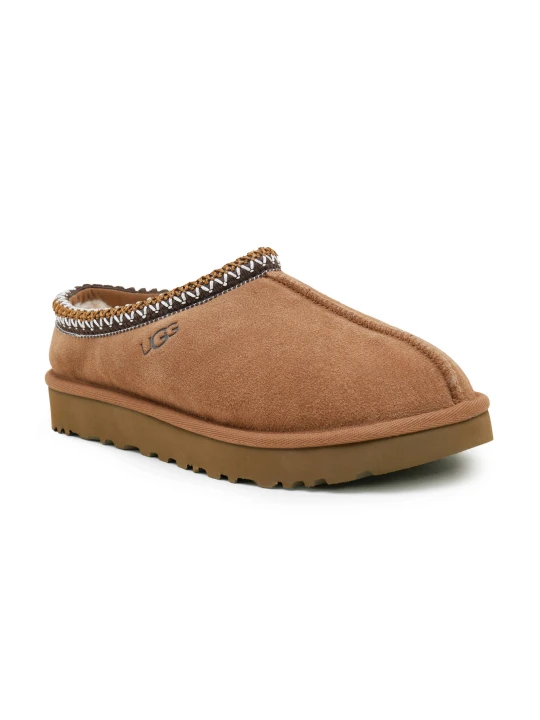 Zdjęcie produktu UGG Mule W TASMAN | z dodatkiem wełny | zamsz brązowy