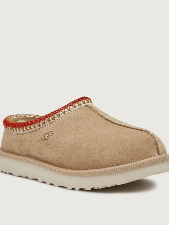 Zdjęcie produktu UGG Mule W TASMAN | z dodatkiem wełny | zamsz brązowy