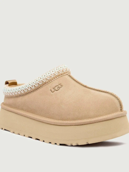 Zdjęcie produktu UGG Mule W TAZZ II | z dodatkiem wełny | zamsz beżowy