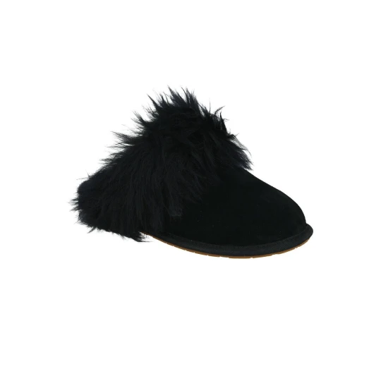 Zdjęcie produktu UGG Obuwie domowe Scuff Sis | shearling | z dodatkiem wełny | zamsz czarny