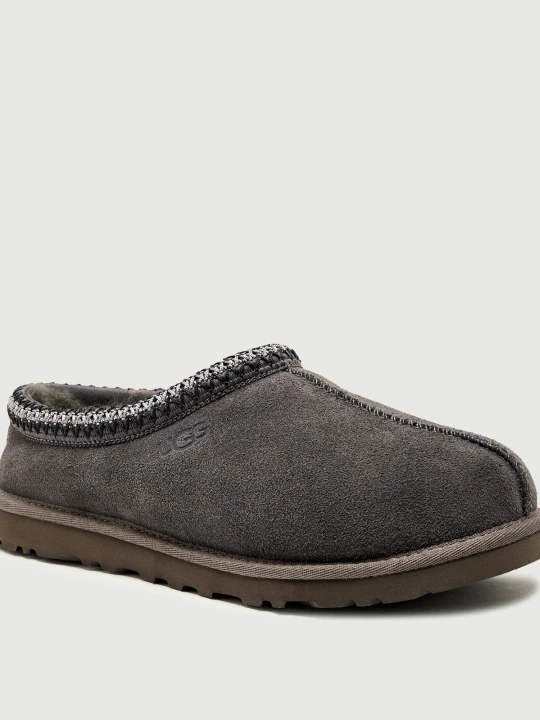 Zdjęcie produktu UGG Ocieplane mule M TASMAN II | z dodatkiem wełny | zamsz grafitowy